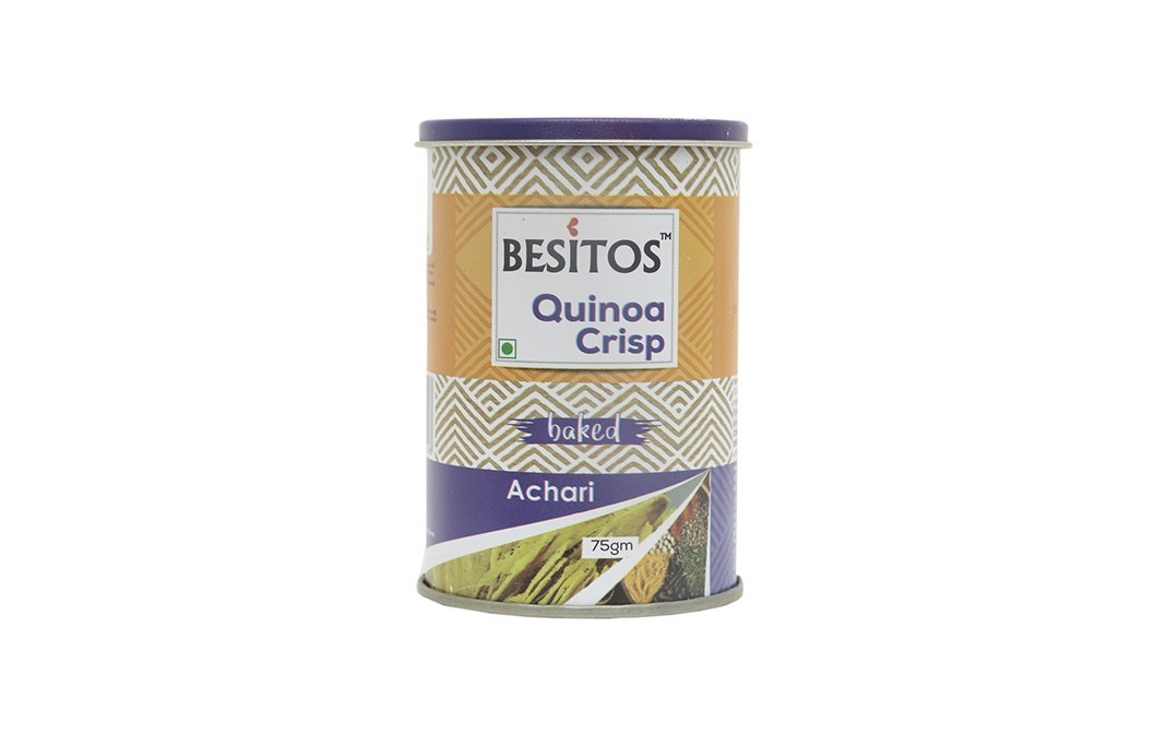 Queen's Quinoa Quinoa Crisp Baked Achari   Tin  75 grams